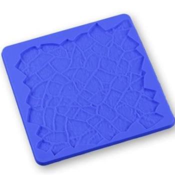 Kőhatású Mintázó Forma Szilikon Fondant Díszítéshez kép
