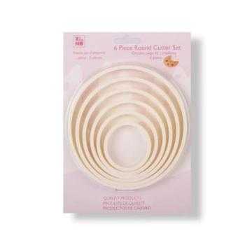 Kör alakú süti és fondant kiszúró készlet - 6 darabos kép