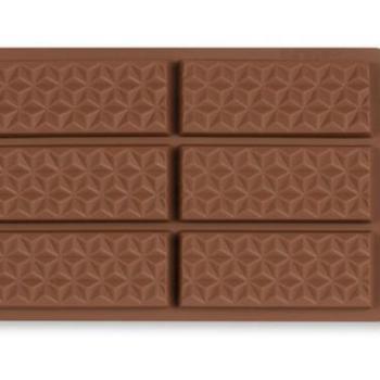 Kristálymintás szilikon csokoládé forma – 6 adagos táblás csokihoz kép