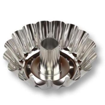 Kuglóf Sütőforma Csőrös Középpel - Klasszikus Stílus, 22 cm kép