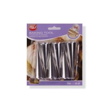 Kúp Alakú Mini Habroló Forma – 6 db, 8,5 cm-es Sütőforma kép