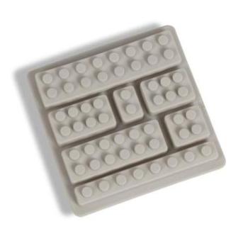 Lego Formájú Szilikon Forma – 7 Adagos kép