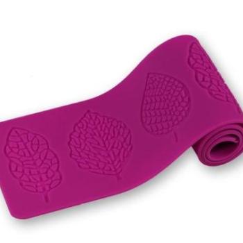 Levél mintás szilikon cukorcsipke sablon – Sütik díszítéséhez kép