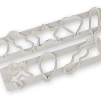 Lufi formájú fondant kiszúró készlet – 6 darabos tortadíszítő szett kép