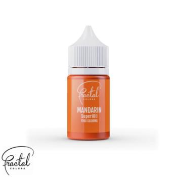 Mandarin Fractal SuperiOil olajbázisú ételfesték 30 g kép