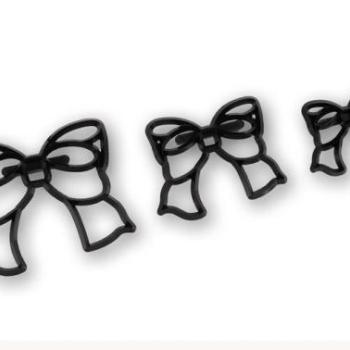 Masni formájú süti kiszúró készlet, 3 darabos szett Tortadíszítéshez kép