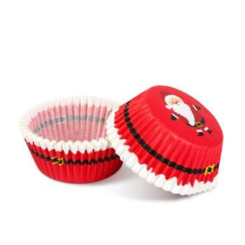 Mikulásos muffin papír 40 db kép