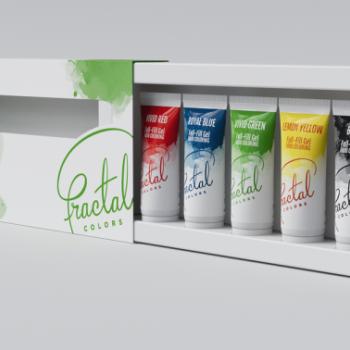 Mini ételfesték gél szett 5*12 g Fractal Full-Fill Fel Minis Essential kép