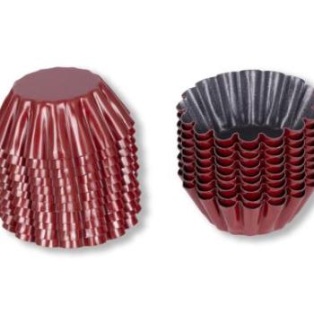 Mini Kosárka Sütőforma - 20 db Tapadásmentes Tökéletes Süteményekhez kép