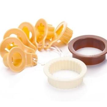 Mini linzer készítő szett Tescoma Delicia – 8 részes karikás süteményformázó kép