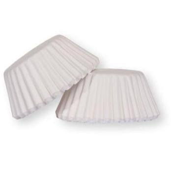 Minimuffin papír, fehér (100 db, 6 cm-es) kép