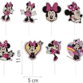 Minnie egér tortadísz beszúró 16 db kép