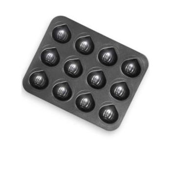 Mogyoró sütőforma 12 adagos fém kép