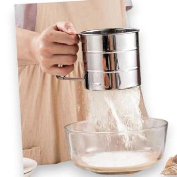 Nagy méretű rugós porcukorszóró fém kép