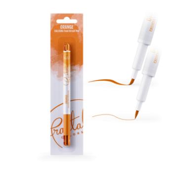 Narancssárga ételfesték filctoll - precíz tortadíszítéshez kép