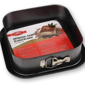 Négyzet alakú kapcsos tortaforma kép