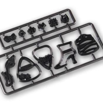 Női kiegészítők sziluett formázó kiszúró szett – Divatos tortadíszítéshez kép