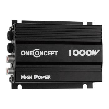 OneConcept 4-csatornás oneConcept X4-A4 erősítő, 600 W, fekete kép