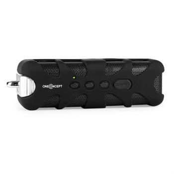 OneConcept Black Know, bluetooth hangfal, AUX, akkumulátor, fekete kép