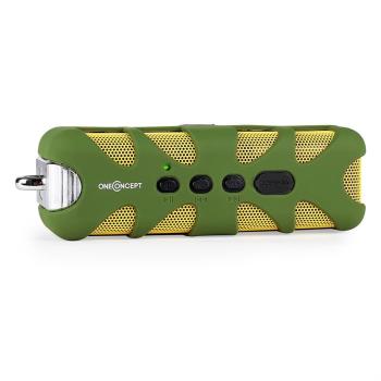 OneConcept Green Know, bluetooth hangfal, AUX, akkumulátor, zöld kép