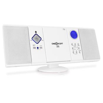 OneConcept V-12-BT bluetooth sztereó rendszer FM,USB,SD,AUX kép