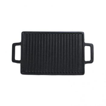 Öntöttvas Grill lap mini 2 oldalas 28,5*14,5cm, kép