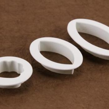 Orchidea szirom fondant kiszúró készlet - Tökéletes virág díszítéshez kép