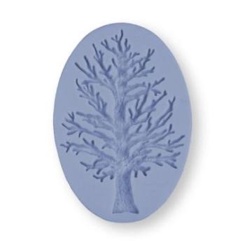 Őszi fa szilikon fondant formázó kép