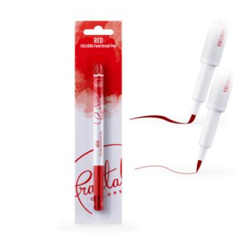 Piros Fractal Ételfesték Filctoll – Cukrászati Díszítő Eszköz kép