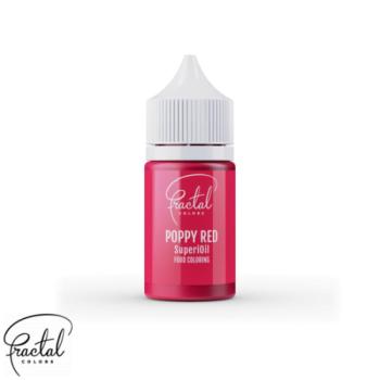 Poppy red Fractal SuperiOil olajbázisú ételfesték 30 g kép