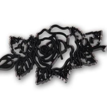 Rózsa Levél Pachwork Kiszúró Készlet – Finom Minták a Tortákon kép