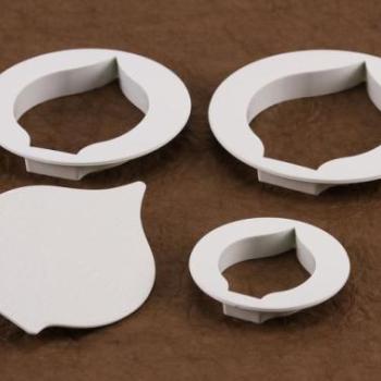 Rózsa szirom formázó készlet – Torta díszítő eszköz kép