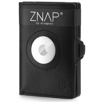 Slimpuro ZNAP Airtag Wallet, 12 kártya, érmés rekesz, 8,9 x 1,8 x 6,3 cm (Sz x M x M), RFID-védelem kép