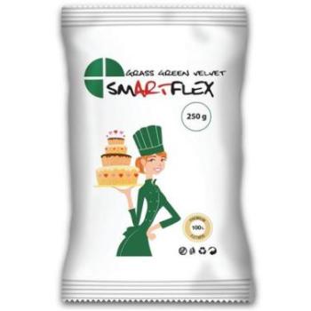 Smartflex Velvet fűzöld fondant massza vanília ízesítéssel 250 g kép