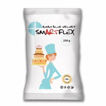 Smartflex Velvet világoskék fondant massza vanília ízesítéssel 250 g kép