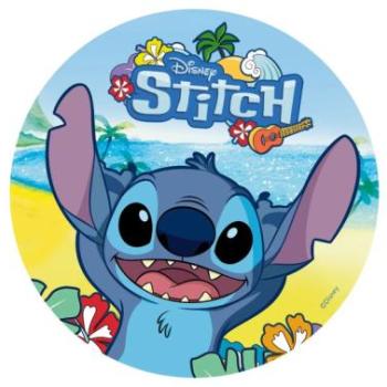 Stitch tortaostya, dekorációs cukorlap kép