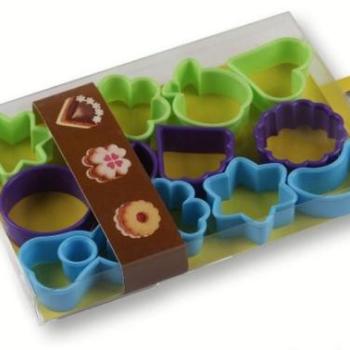 Sütemény formák - különleges minták készlet, 12 db-os kép