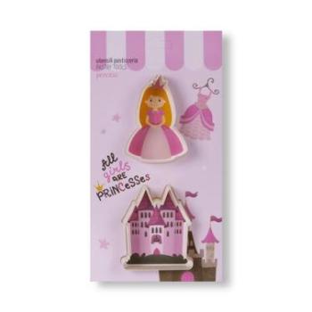 Süti kiszúró szett hercegnő és kastély formákkal - gyerekeknek is kép