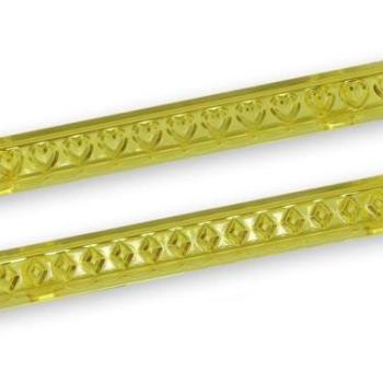 Szalag Fondant Kiszúró, Szíves Rombuszos - 2 db Forma kép