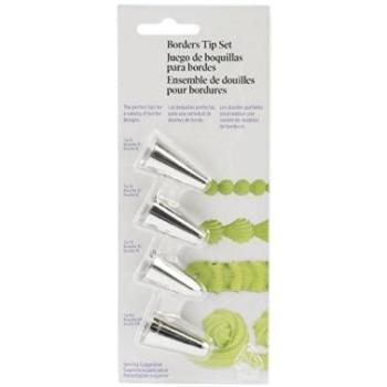 Szegélyminta készítő díszítőcső szett – 4 részes kép