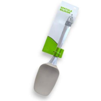 Szilikon fejű konyhai keverőlapát kép