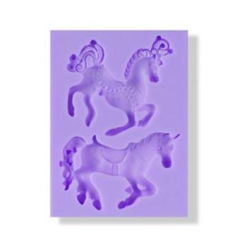 Szilikon fondant formázó – cirkuszi ló mintával kép