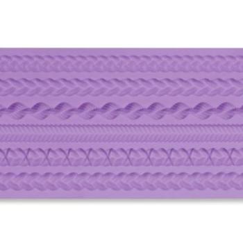 Szilikon Fondant Formázó Készlet – 6 Különböző Mintával kép