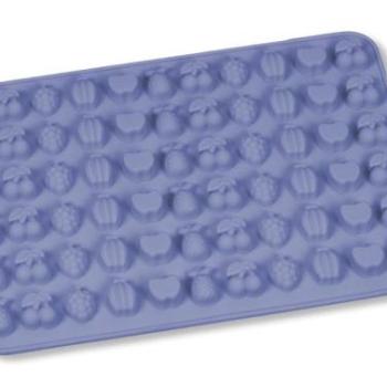 Szilikon gumicukor forma - 66 adagos, gyümölcs alakú kép