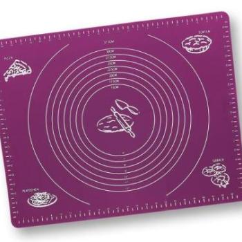 Szilikon Nyújtólap Mércével – 49x39,5 cm-es Méret, Könnyű Tisztítás kép