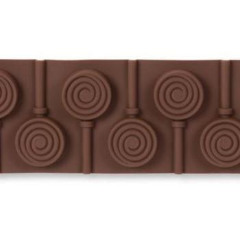 Szilikon Spirál Nyalókaforma – Kreatív Cukrászati Eszköz kép