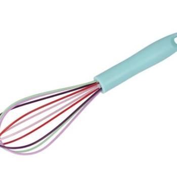 Szilikonos habverő 26 cm – élénk színek, kényelmes használat kép