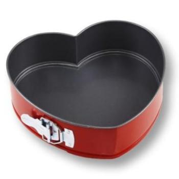 Szív alakú kapcsos tortaforma – tapadásmentes bevonattal kép