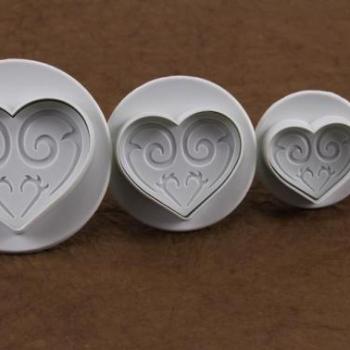 Szív alakú kiszúró forma kép