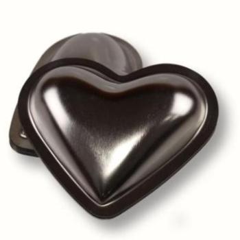 Szív alakú sütőforma készlet, 10 db - süti és édességek készítéséhez kép